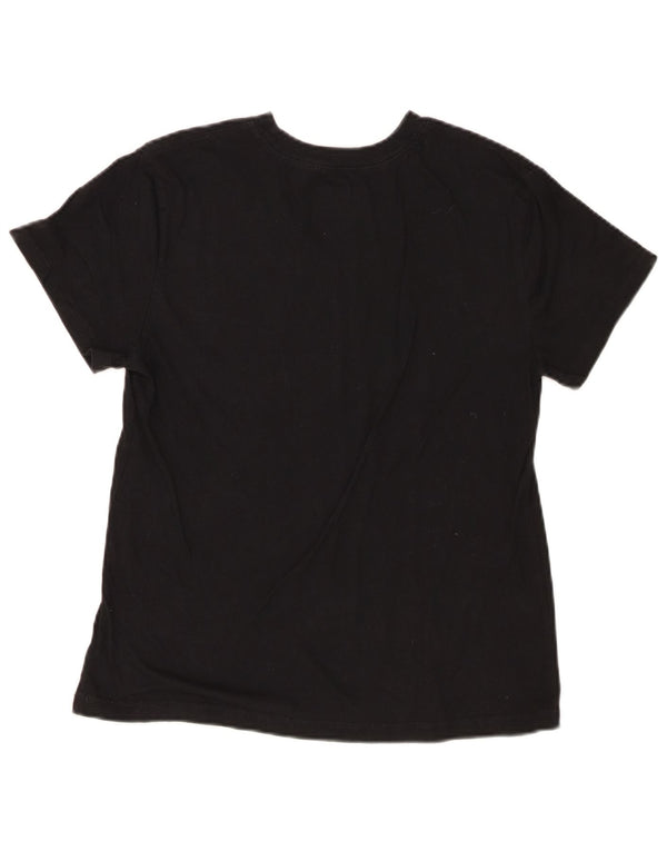 Champion T-shirt graphique pour femme UK 12 Noir moyen