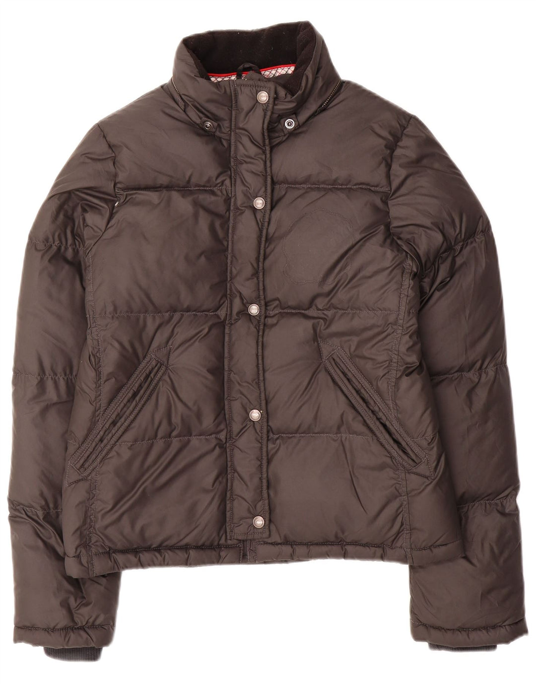 RALPH LAUREN Veste matelassée pour femme UK 14 Large Noir Polyester