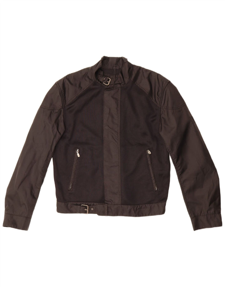 Belstaff Veste Racer Homme UK 40 Large Noir Colorblock