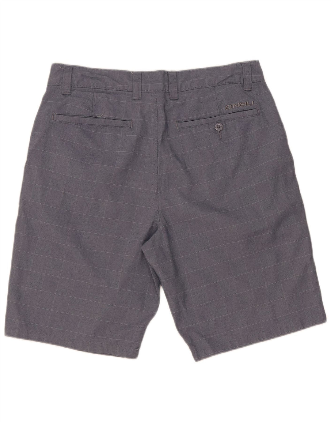O'Neill Short Chino Homme W32 Bleu Moyen à Carreaux Polyester
