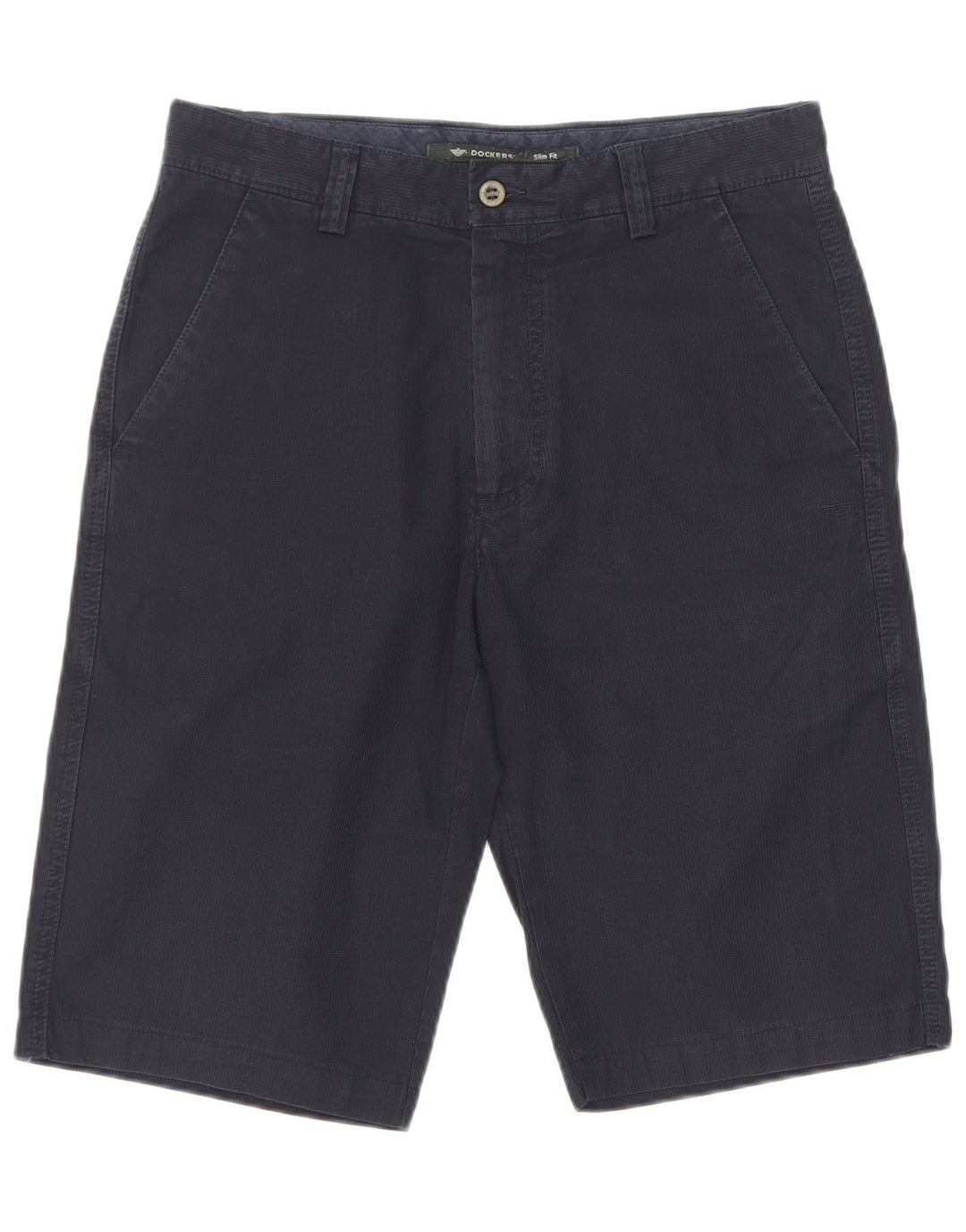 Dockers Short Chino Slim Fit W30 Homme Bleu Marine Moyen