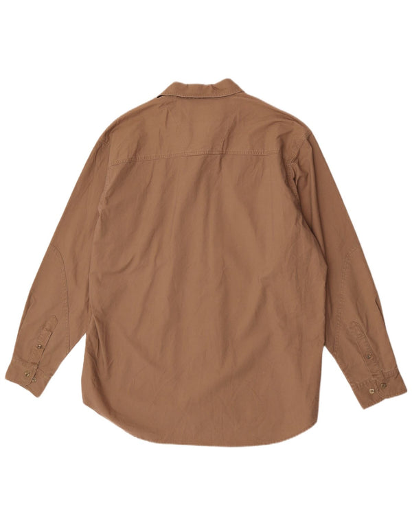 Wrangler Chemise Homme XL Marron Coton