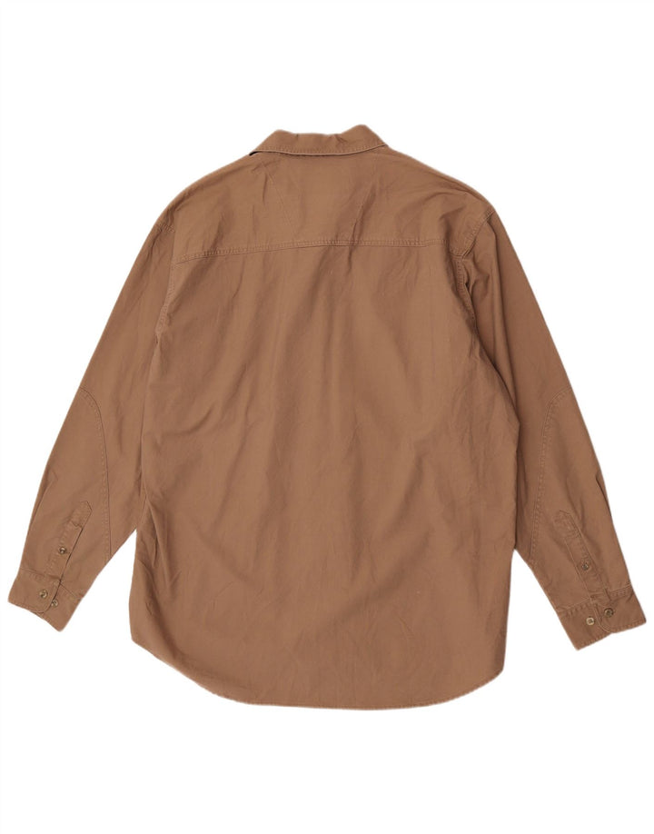 Wrangler Chemise Homme XL Marron Coton
