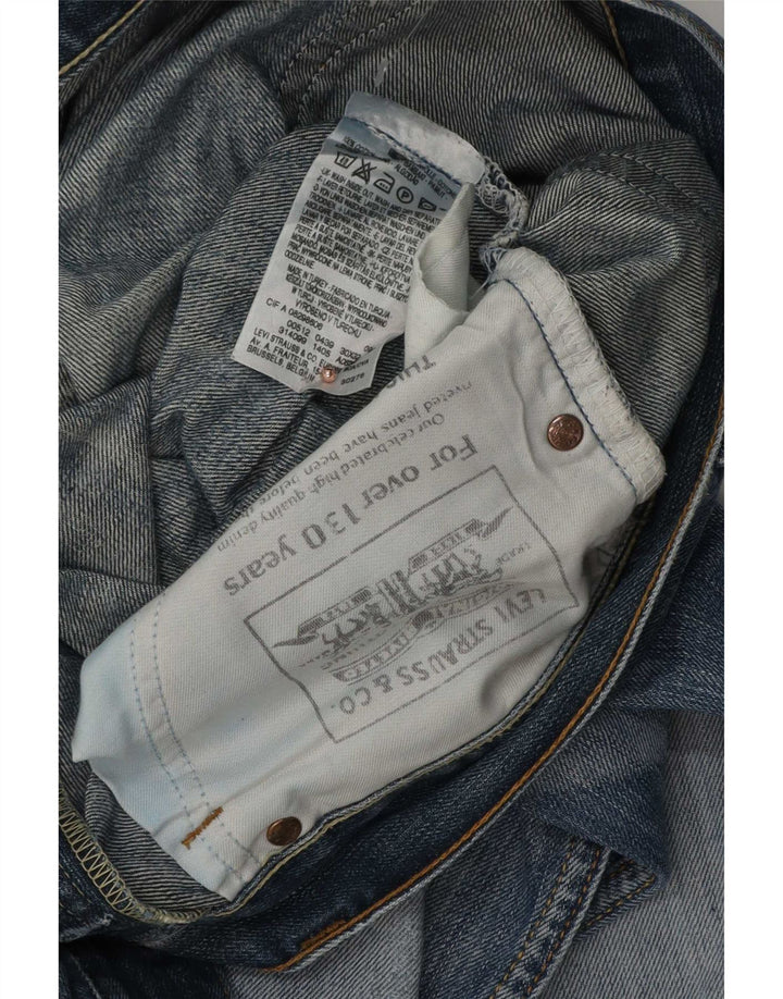 Levi's Jean Bootcut 512 Femme Effet Déchiré W30 L32 Bleu Coton