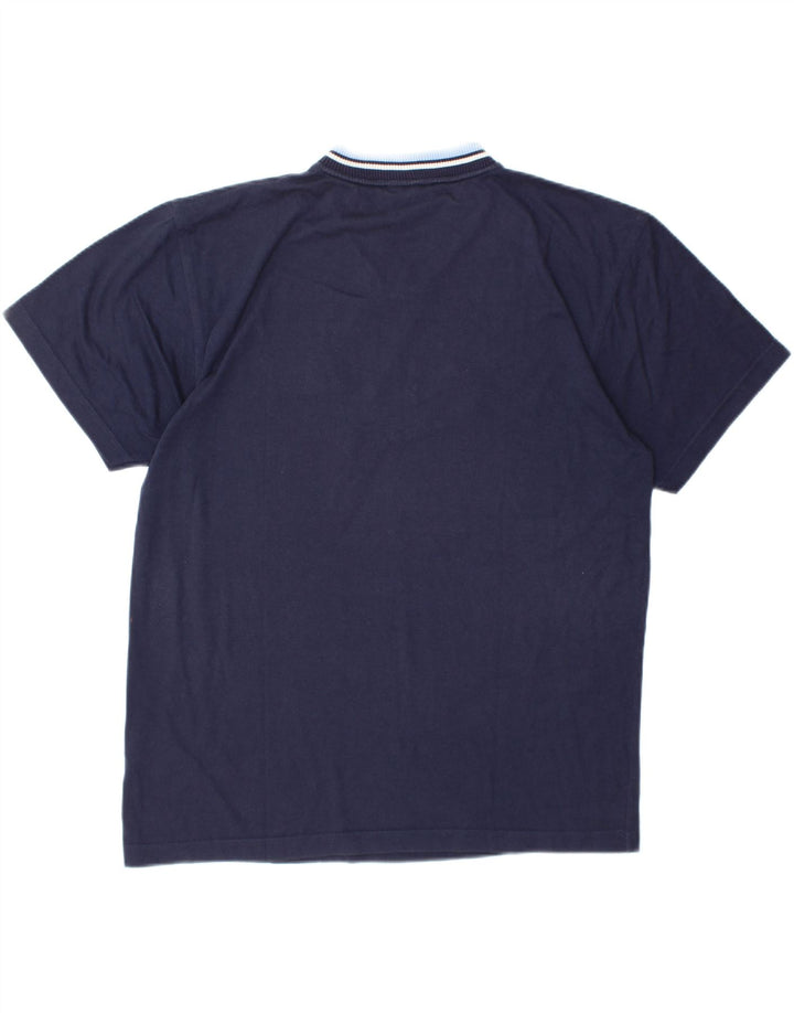 PUMA T-shirt graphique pour hommes, grand, bleu marine, coton