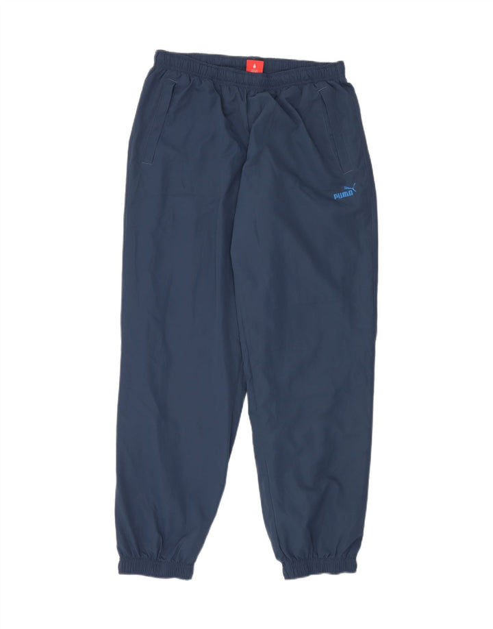 PUMA Pantalon de survêtement pour homme Pantalon de jogging Large Bleu marine Polyester