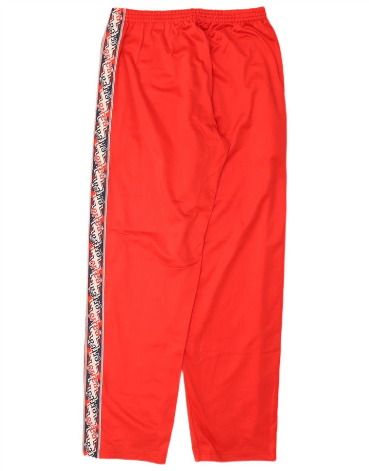 Errea Mens Graphic Full Survêtement Large Rouge Colourblock Polyester