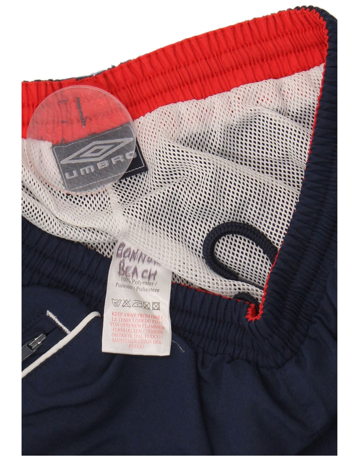 UMBRO Pantalon de survêtement homme Small W28 L28 Bleu marine Polyester