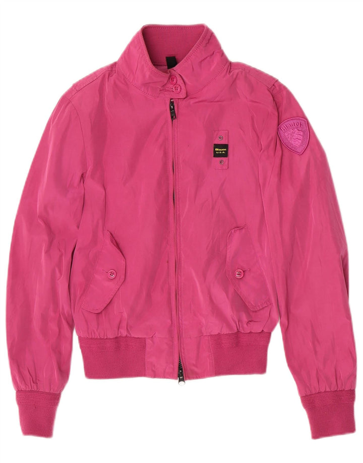 Blauer Bomber Fille 11-12 ans Rose Polyester