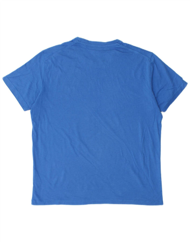 U.S. Polo Assn. T-Shirt Homme Top Bleu Moyen Coton