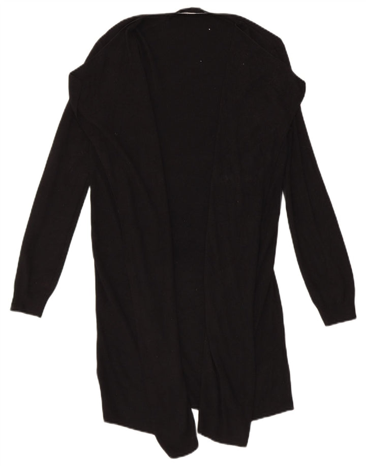 Marks & Spencer Pull cardigan ouvert long pour femme UK 10 Small Noir