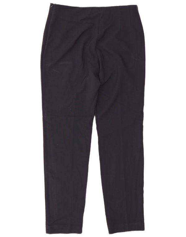 Marks & Spencer Pantalon de costume slim pour femme UK 12 Medium W30 L30 Bleu marine