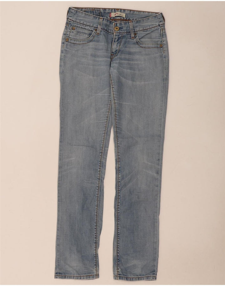 LEVI'S Jean Slim 571 Femme W28 L34 Bleu Coton