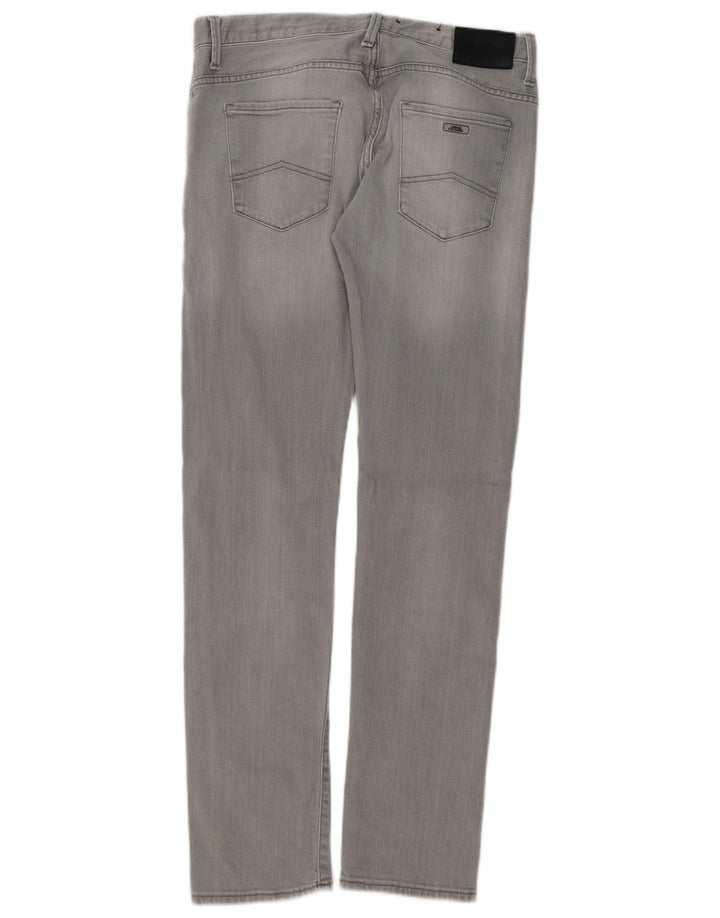 Armani Exchange Jean Slim W30 L32 Homme Gris Coton