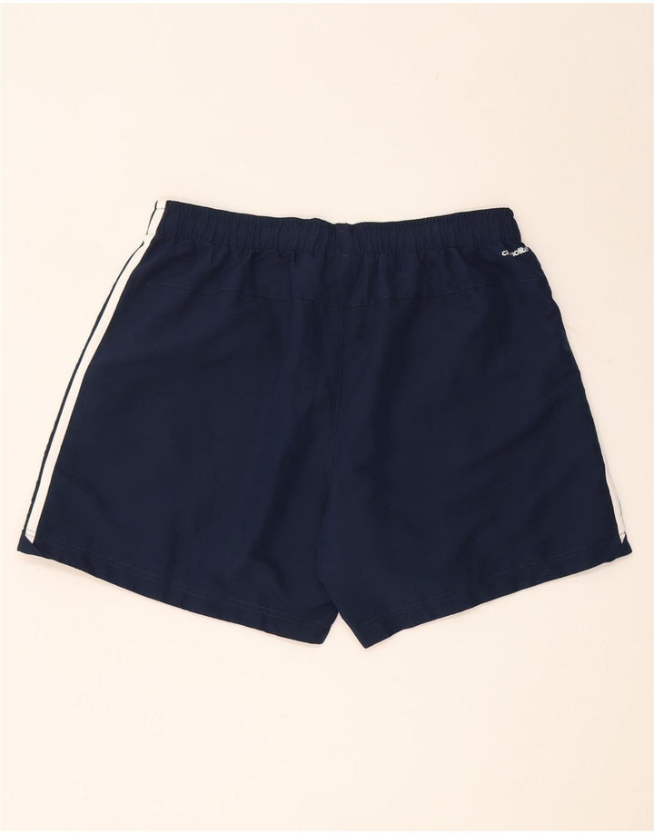 Adidas Hommes Climalite Sport Shorts XL Bleu Marine Polyester