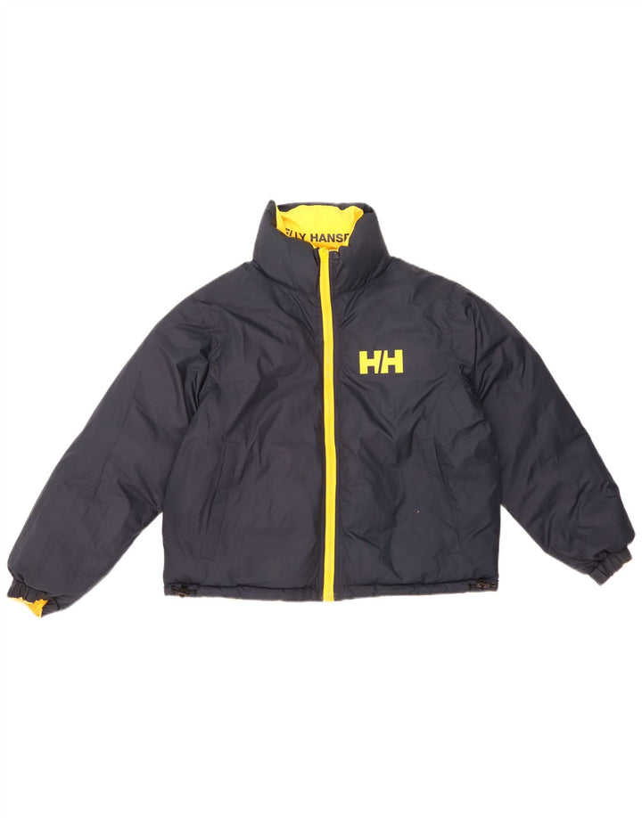 Helly Hansen Veste matelassée réversible surdimensionnée pour femme UK 10 Small Jaune