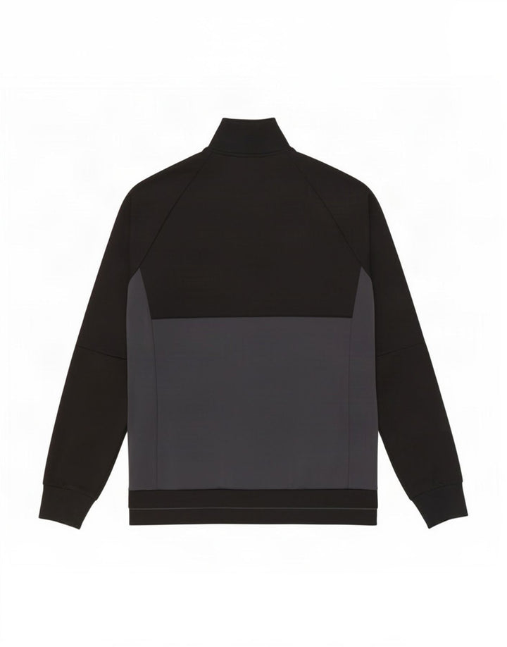 Adidas Veste de survêtement pour homme Noir moyen Polyester colour block
