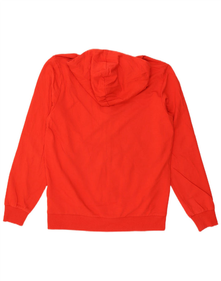 Puma Sweat à Capuche Zippé Homme Rouge Moyen Coton