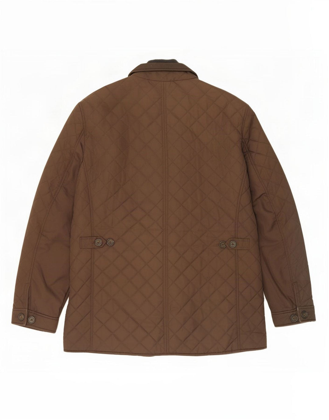 Marks & Spencer Veste matelassée pour homme UK 40 Large Marron Polyester