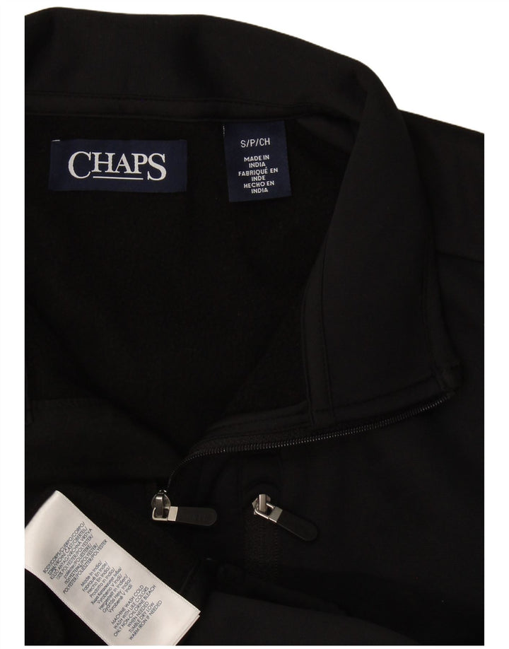 Chaps Veste de survêtement sans manches pour homme Petit noir Polyester