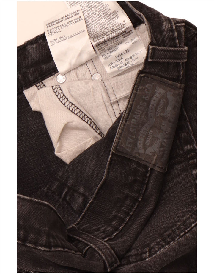 LEVI'S Jean Slim 511 Femme W34 L32 Coton Noir