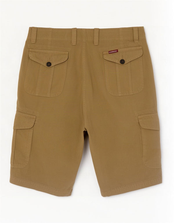 Carrera Short Cargo W33 Coton Kaki Moyen Homme