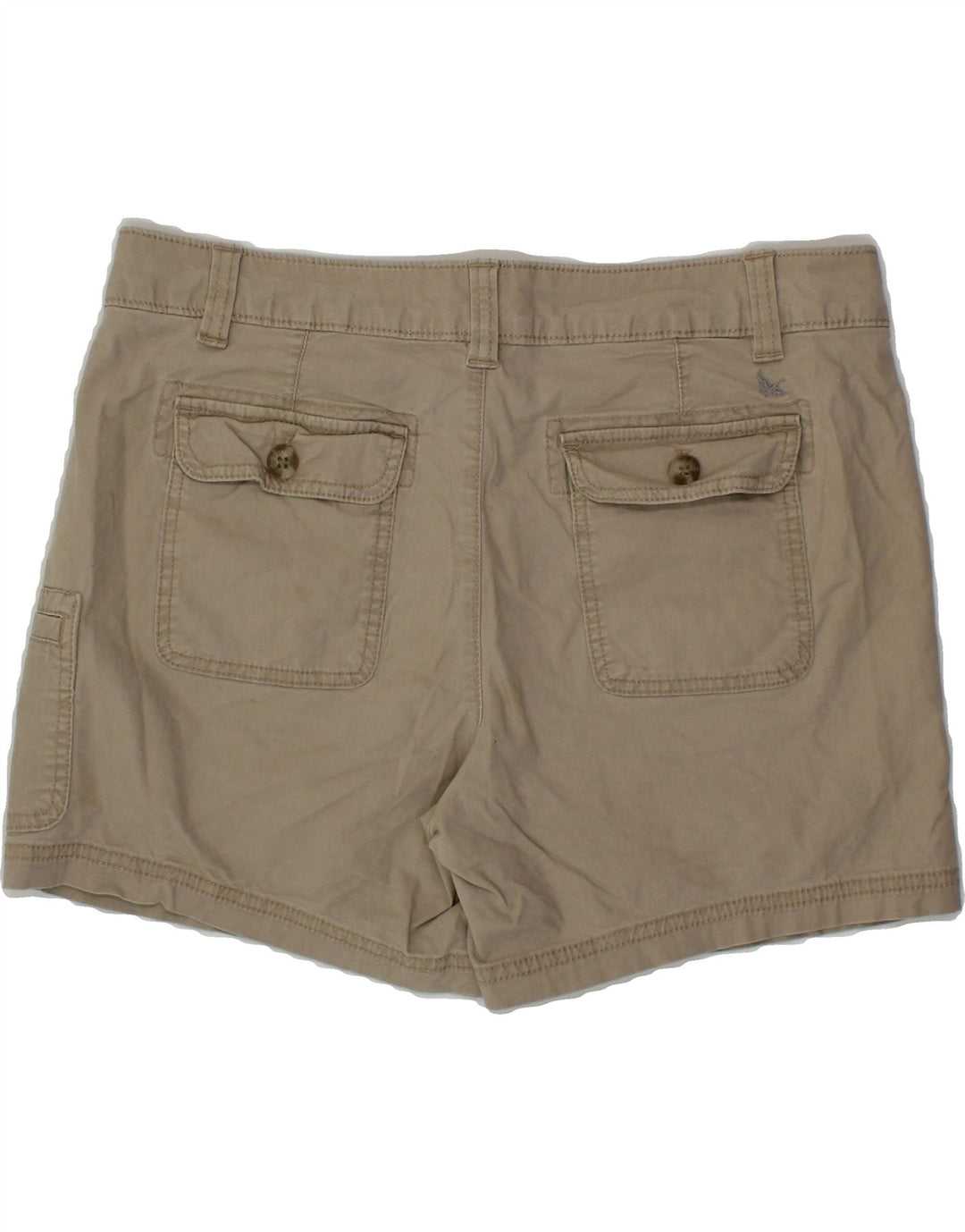 EDDIE BAUER Womens Cargo Shorts US 10 Large W34 Beige Cotton Vintage Eddie Bauer and Second-Hand Eddie Bauer from Messina Hembry 