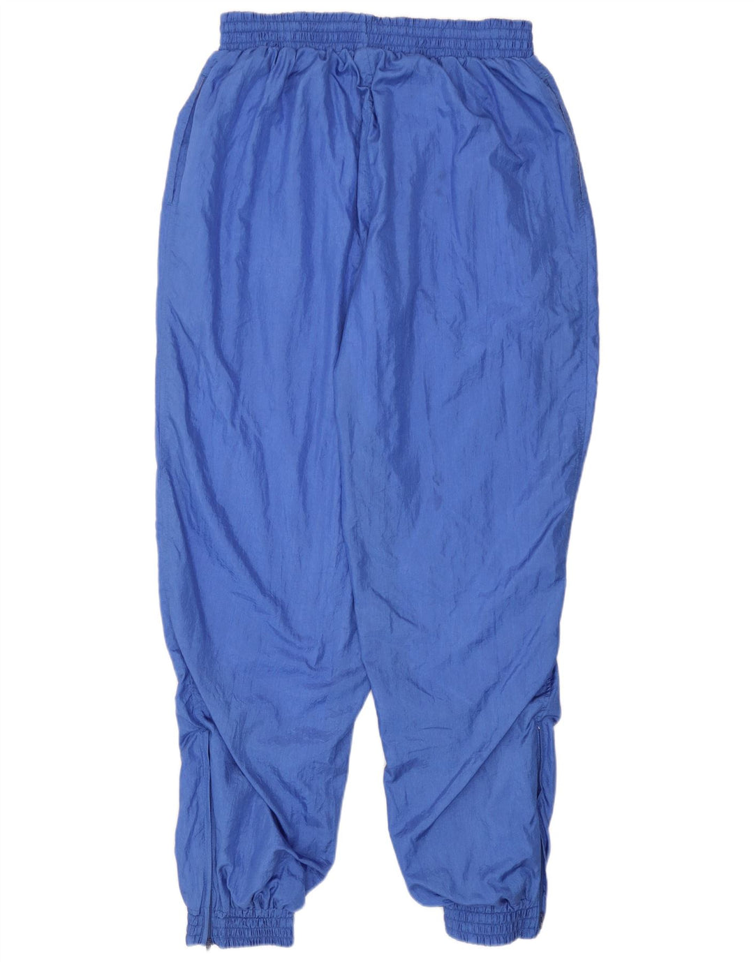 vintage Mens Survêtement Pantalon Joggers Grand Bleu Polyamide