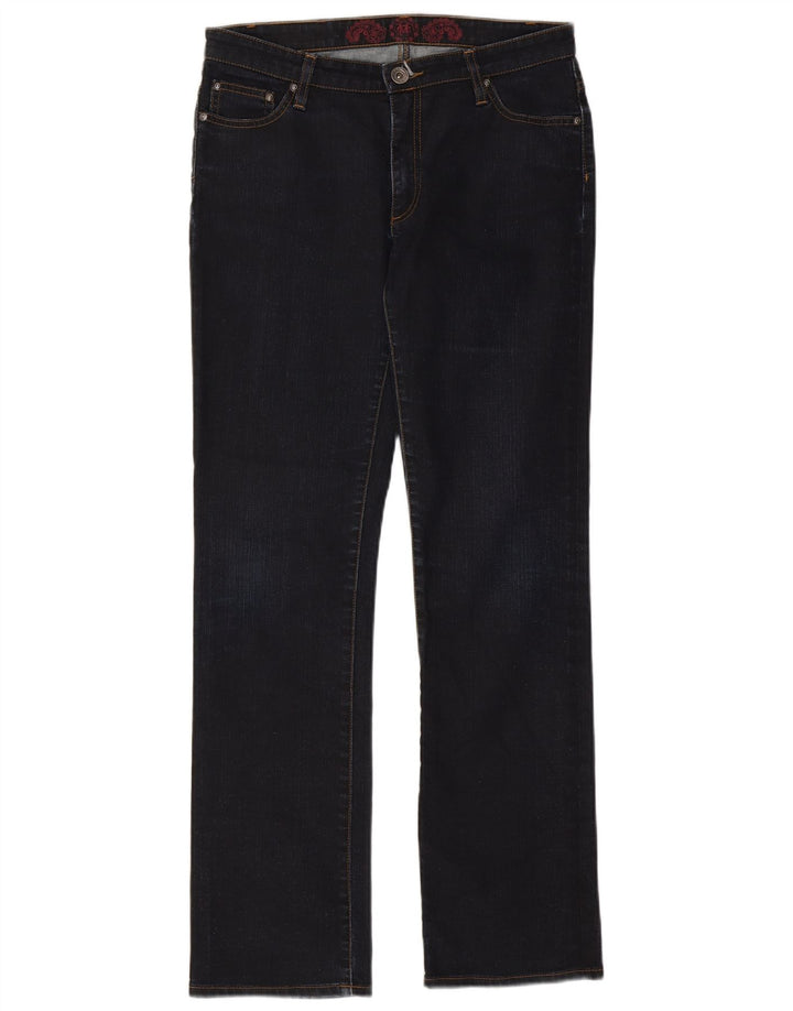 Marlboro Classics Jean droit femme W33 L32 coton bleu marine