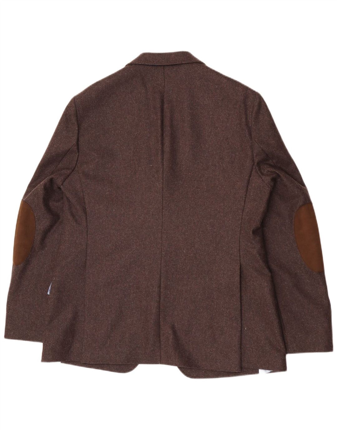 Sarar Veste Blazer 2 Boutons pour Homme UK 40 Grande Laine Marron