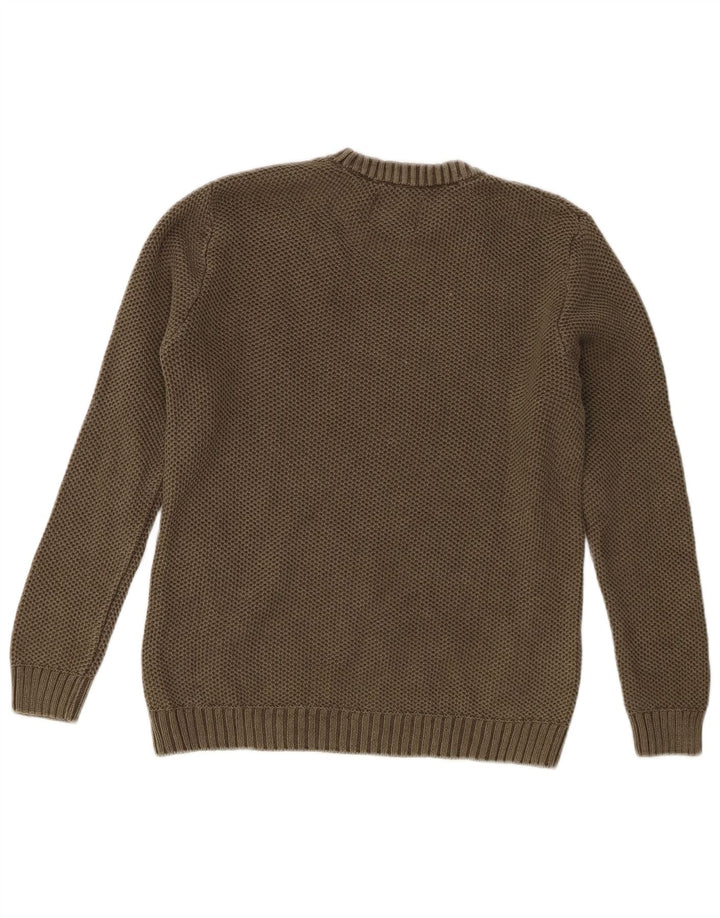 Pull col rond Zara garçon 9-10 ans kaki