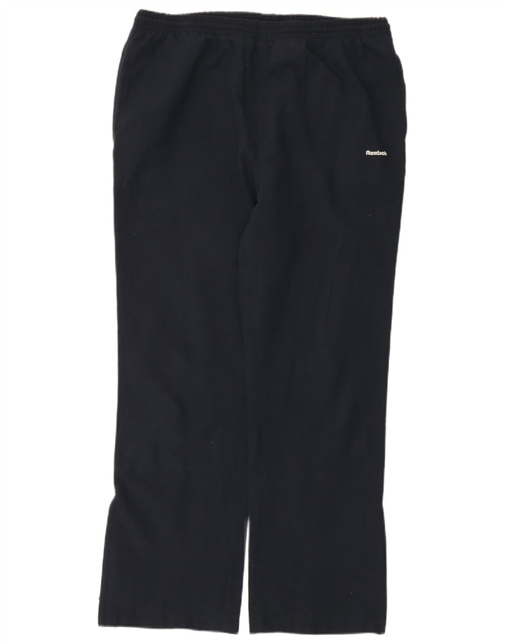 Reebok Pantalon de survêtement pour femme US 12 Large Bleu marine Polyester