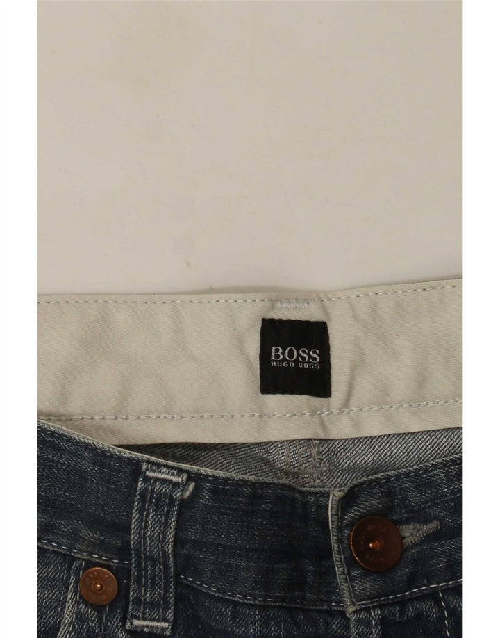 Hugo Boss Jean ample W36 L27 pour homme Bleu