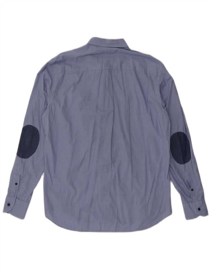 Harmont & Blaine Chemise Regular Fit Homme Bleu Pied-de-Poule XL