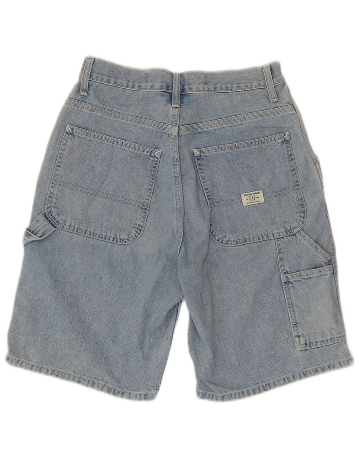 GAP Short Cargo Carpenter Homme W28 Petit Bleu Coton