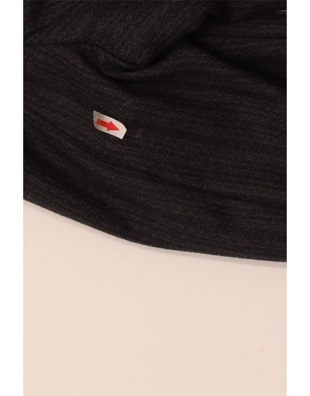 vintage Mens 2 Bouton Blazer Veste UK 44 2XL Gris Rayé Tergal