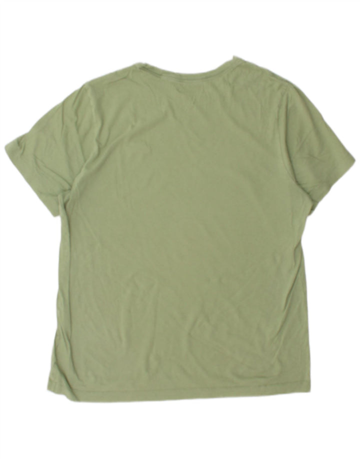 Nike T-Shirt Homme Grand Vert Coton