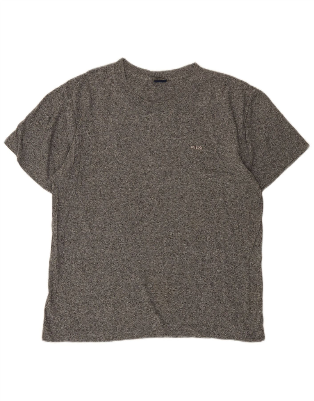 FILA T-Shirt Homme Gris Moyen Moucheté