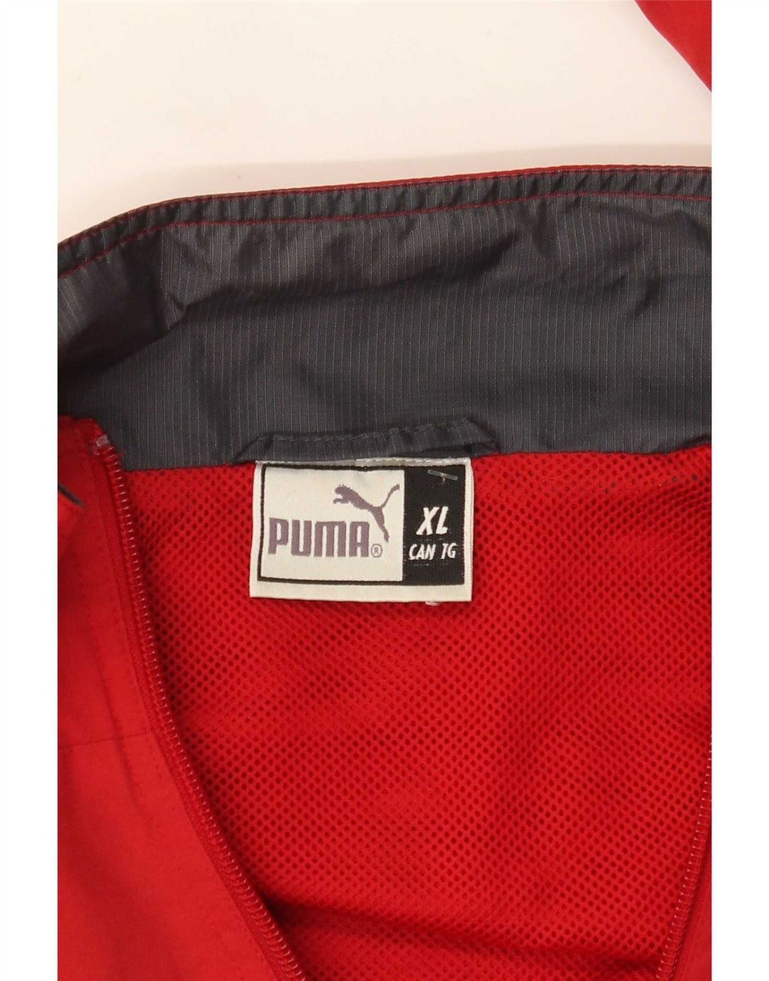Puma Veste de Survêtement Homme XL Rouge Colourblock
