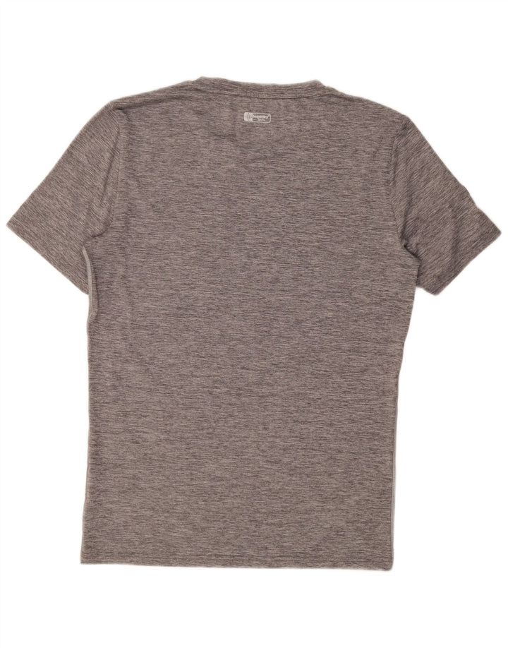 Superdry T-Shirt Graphique Top XL Gris Moucheté Homme