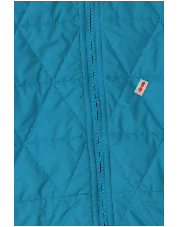 JACK WOLFSKIN Blouson Bomber à Capuche Garçon 13-14 ans Bleu Polyester