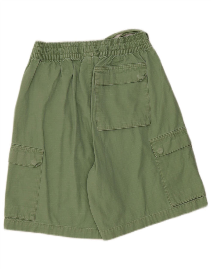 NIKE Short de sport pour femme UK 6 XS Vert Coton