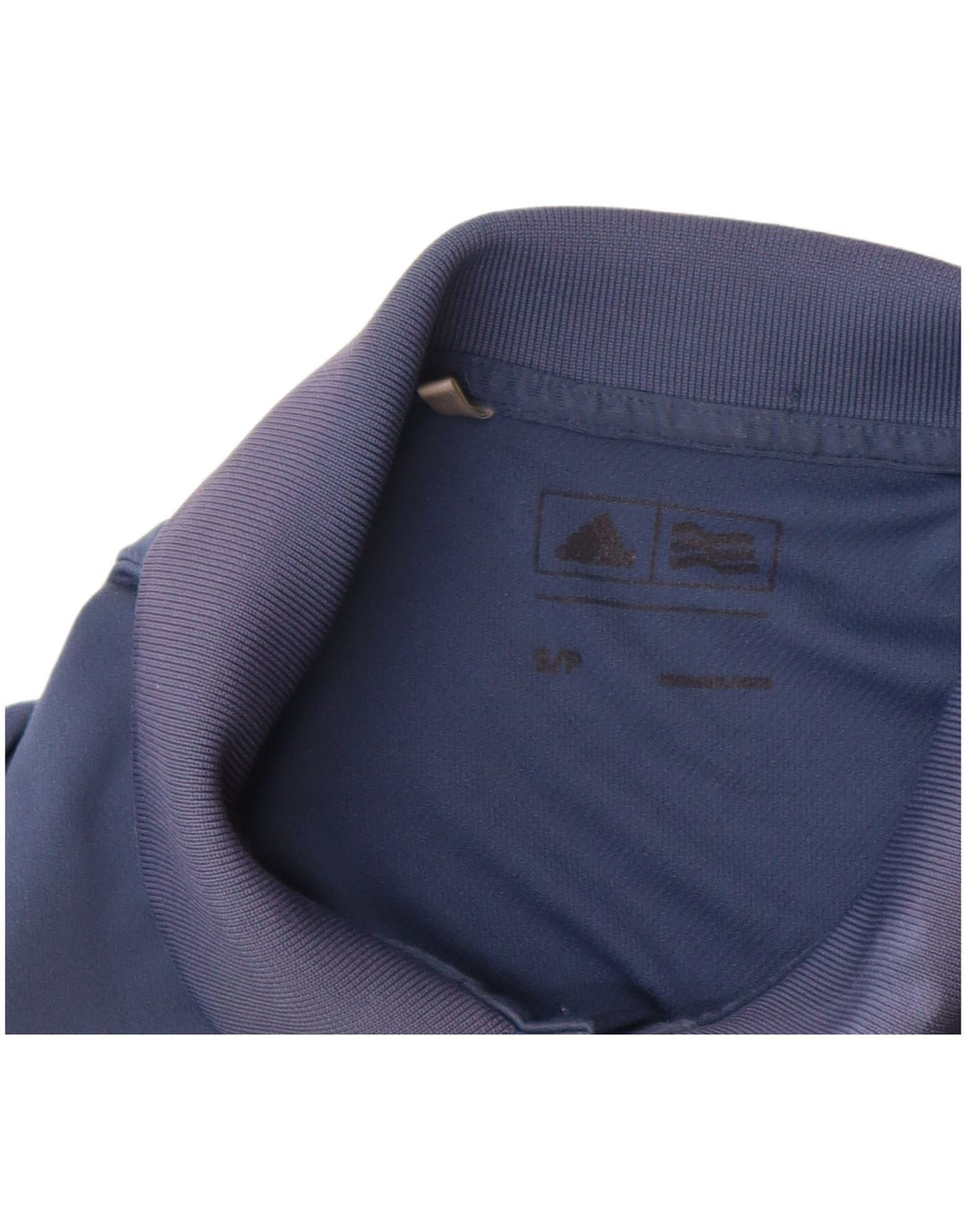 ADIDAS Polo Homme Petit Bleu Marine Polyester