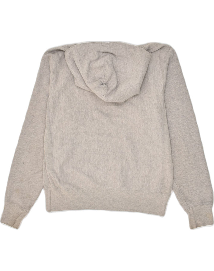 CHAMPION Mens Graphic Hoodie Jumper Small Grey Cotton | Vintage Champion | Thrift | Second-Hand Champion | Used Clothing | Messina Hembry 