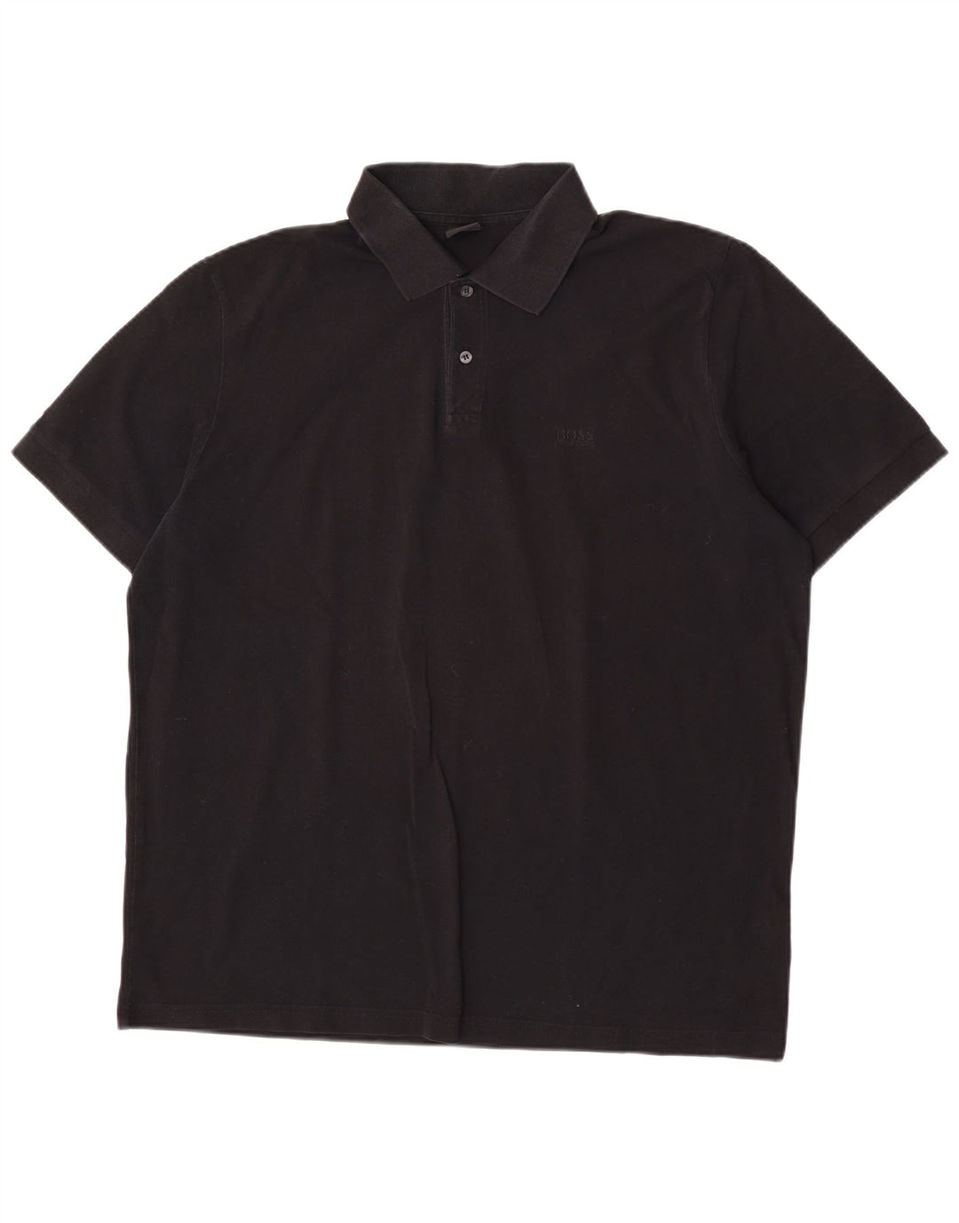 Hugo Boss Polo Homme 2XL Coton Noir