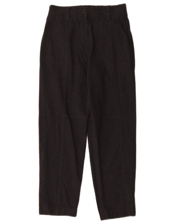Massimo Dutti Pantalon décontracté coupe ample pour femme EU 34 2XS W24 L26 Gris