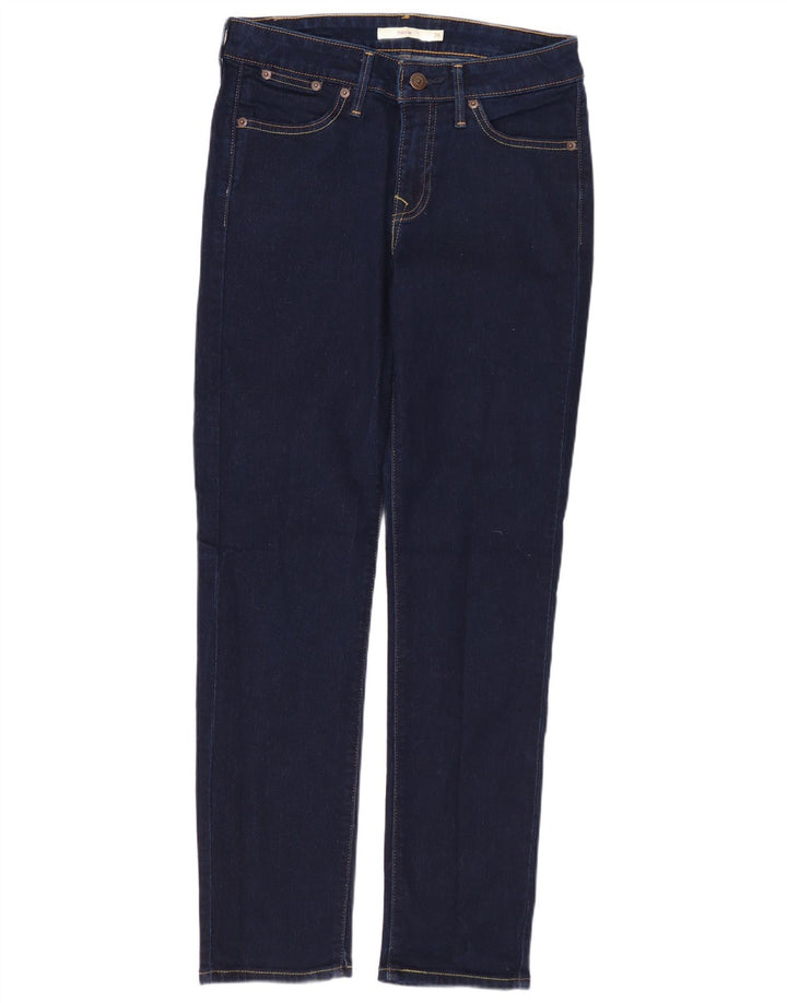 Levi's Jean Slim 712 Femme W26 L28 Bleu Marine Coton