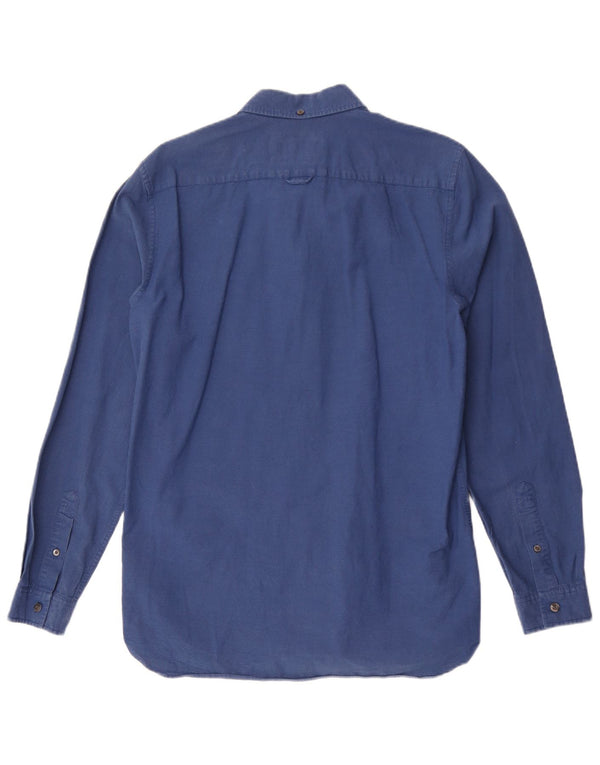Lacoste Chemise Slim Fit Homme Taille 40 Coton Bleu Marine Moyen
