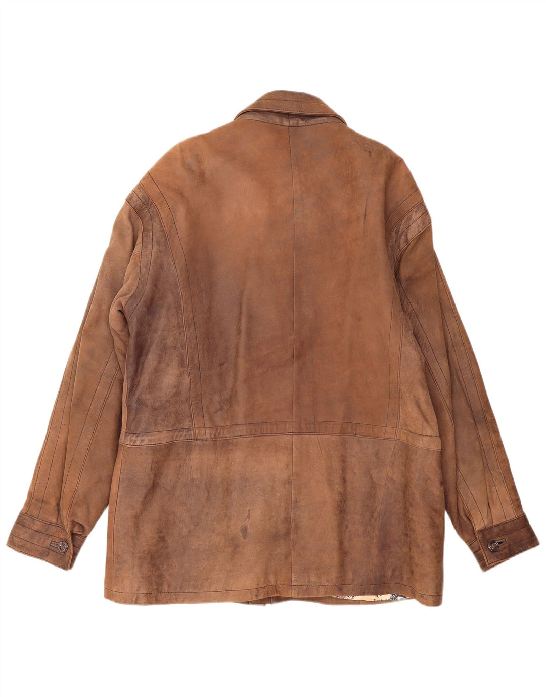 PIERCE ARROW Manteau en cuir pour homme EU 54 2XL Marron