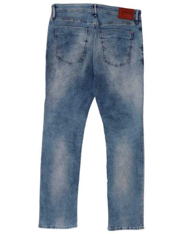 Tommy Hilfiger Jean Slim Scanton Homme W36 L31 Bleu Coton